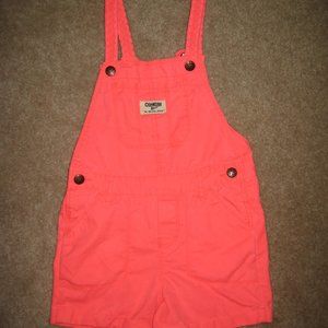 OshKosh B'gosh, Bright Pink Romper, 5T